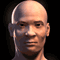 Male head 3D model